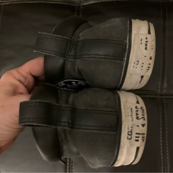 CONVERSE All Star Black Sneakers Mid top men’s Shoes size 12 - Picture 6 of 8